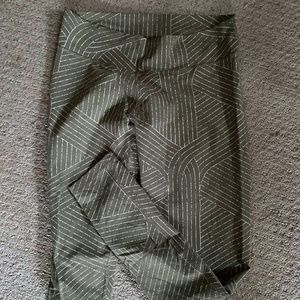 Adidas Striped Pattern Leggings